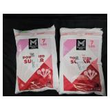 2- Powdered Sugar 7lb each
