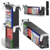 Kytok Universal 40-Disc Game Storage Rack Black