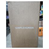 Simplehuman 45L Step trash Can Stainless Steel