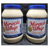 2- Miracle Whip 30oz each