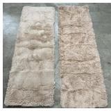 Area Rugs Beige Polyester Shag Rug