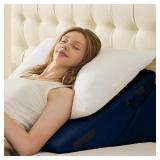 Sasttie Navy Adj. Wedge Pillow OEKO-TEX Cert.