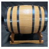 Wood Whiskey Barrel Aging Kit w Stand  Book