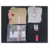 Women's size Small sweater, shirt, jacket and