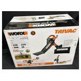 WORX TriVac Blow-Mulch-Vac, Unopened