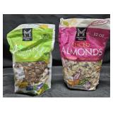 Pecan Halves 32oz. Sliced almonds 32oz