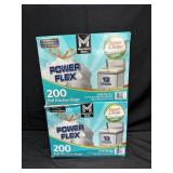 2- 200ct. Boxes of Tall 13-Gallon Kitchen Trash