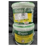 2- Knorr Chicken Bouillon 4lb each