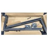 Heavy Duty Black Metal Shelf Brackets