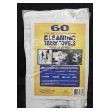Cleaning Terry towels. 60 count