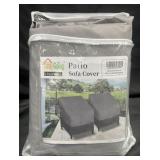 Easy-Going Gray Weather-Resist Patio Chair Covers