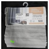 Town & Country linen shower curtain