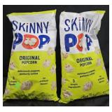2- Skinny Pop original popcorn 14oz each