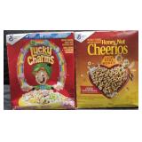 Cereal: Lucky Charms 46oz. Honey Nut Cheerios