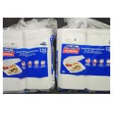 2- Hefty Supreme 3 compartment hinged lid