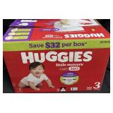 192ct. Box of Huggies Little Movers Size 3