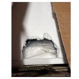 Colima End Table w Charging Station Brown 27x12x7