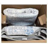 Area Rug Patterned Design GrayBlue