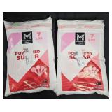 2- Powdered Sugar 7lb each