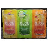 Bubly Sparkling water 24 variety pack 12oz cans