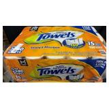1- 15ct. Bag of Super Premium Paper Towel Rolls