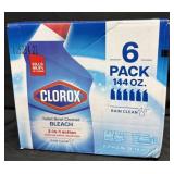 6- 24oz. Bottles of Clorox Toilet Bowl Cleaner