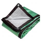VMKKAT 95 Green Alum Foil Shade Cloth 16x16FT