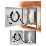 wriboard EV Charger Cover Box Double Locks Wall Mo