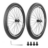 WEEROCK 24 Black Wheel Set Durable