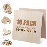 VKIZA 16x16 18 Basswood Sheets 10pk