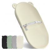 FLEUFAB Baby Changing Pad Oat Waterproof Non-Slip