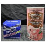 Propel drink packets 40 count variety pack.