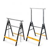 WORKESS Folding Saw Horses 2pk 880lb Cap.