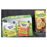 Harvest Snaps chips 24 count variety pack.