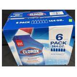 6- 24oz. Bottles of Clorox Toilet Bowl Cleaner