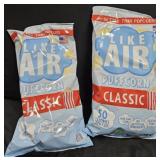 2- Like Air Puffcorn snack 14oz each