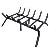 Luoieo 21.8 W Heavy Duty Cast Iron Fire Grate