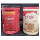 Folgers Classic Roast coffee 43.5oz. Coffee Mate