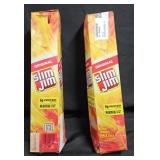 2- Slim Jim original snack sticks 24 count per