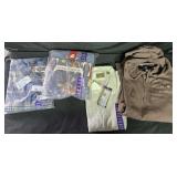 Men's size 2XL shirts, Under Armour hoodie and