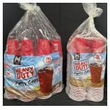 2- Bags of 18oz. Heavy Duty Party Cups, Totaling