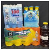 4- 78ct. Canisters of Disinfecting Wipes