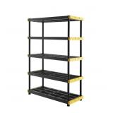 5-Tier Heavy-Duty Shelf, 48''W x 20''D x 72''H