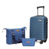 Mixed lot of Aklsvion 3pc Luggage Set Navy 20in