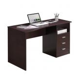 Techni Mobili Computer Desk Wenge 3 Drawers