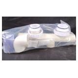 White PVC Plumbing Pipe Fitting