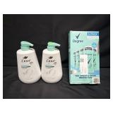 2- 30.6fl.oz. Bottles of Dove Sensitive Body Wash