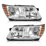 WEELMOTO Headlight Assembly 09-20 Dodge Journey