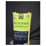 36ct. Pack of Multipurpose Microfiber Towels