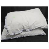 2- Sealy Standard Pillows. 1 Pillow is damaged